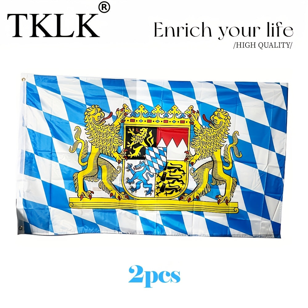 Bavaria Flag 3x5ft The DE State Banner