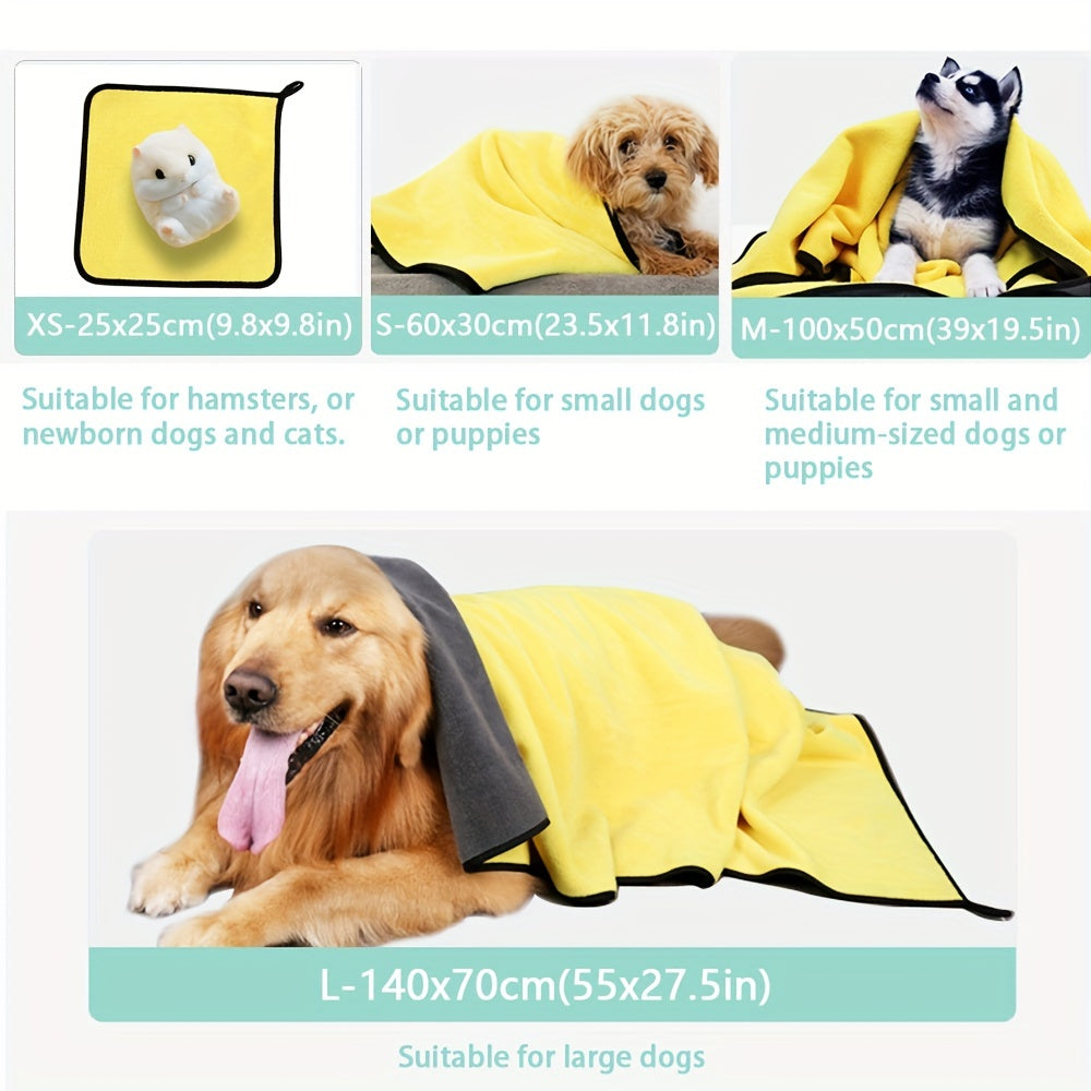 Super Soft And Absorbent Pet Towels - Perfect For Cats And Dogs! Christmas Gift