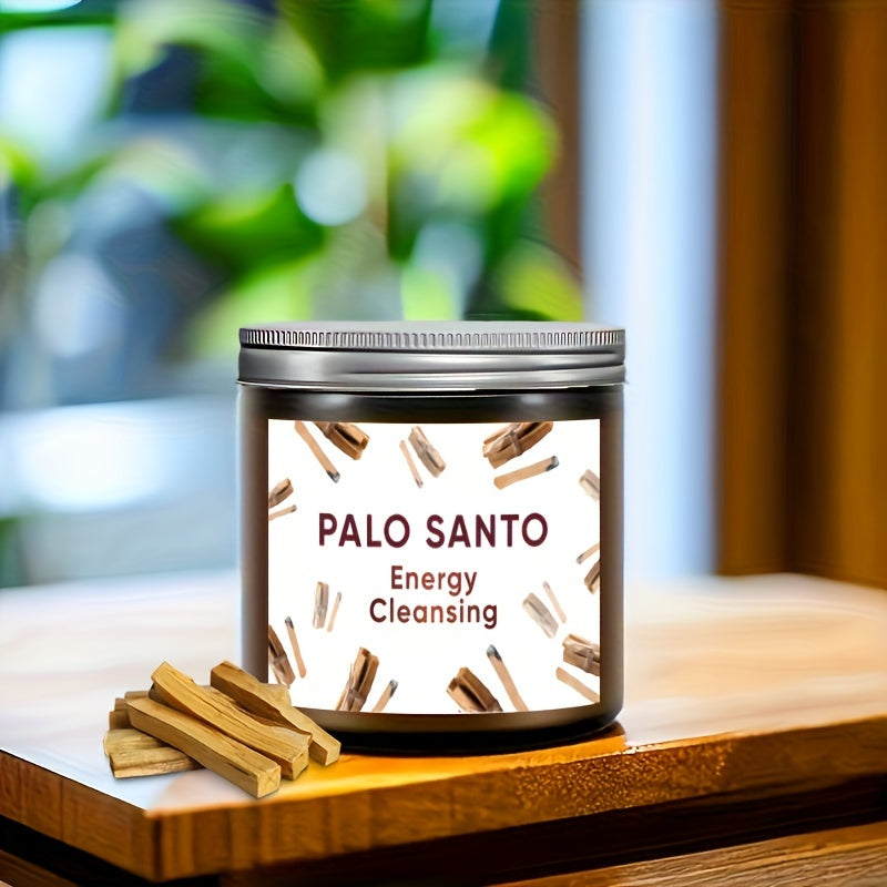 Palo Santo Scented Candle for Home Energy Cleansing