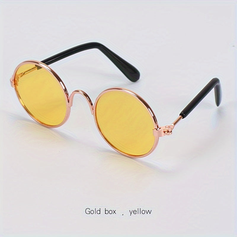 Whimsical Pet Fashion Glasses for Cats & Dogs