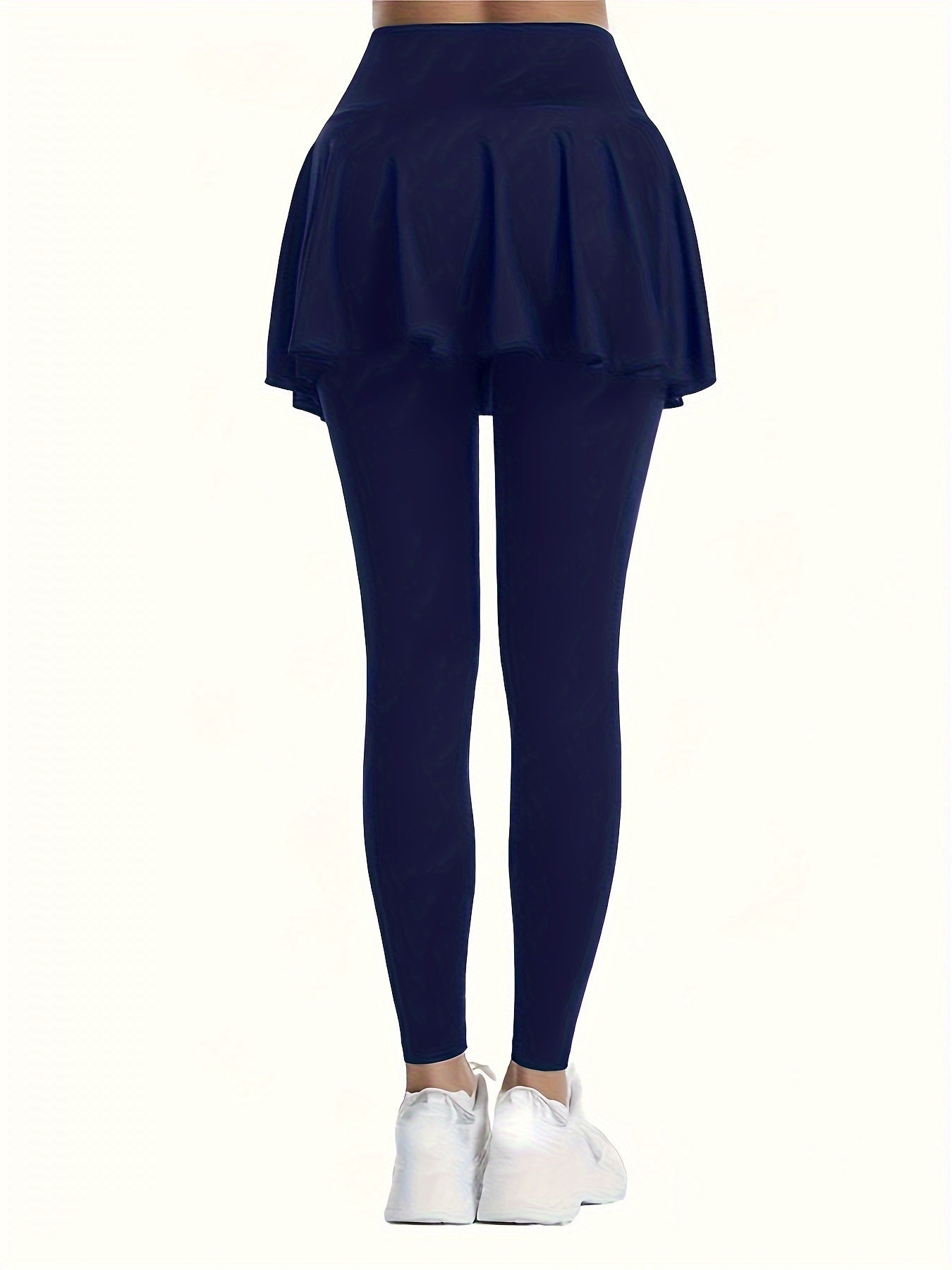 3pcs High-Waist Skort Leggings for Women