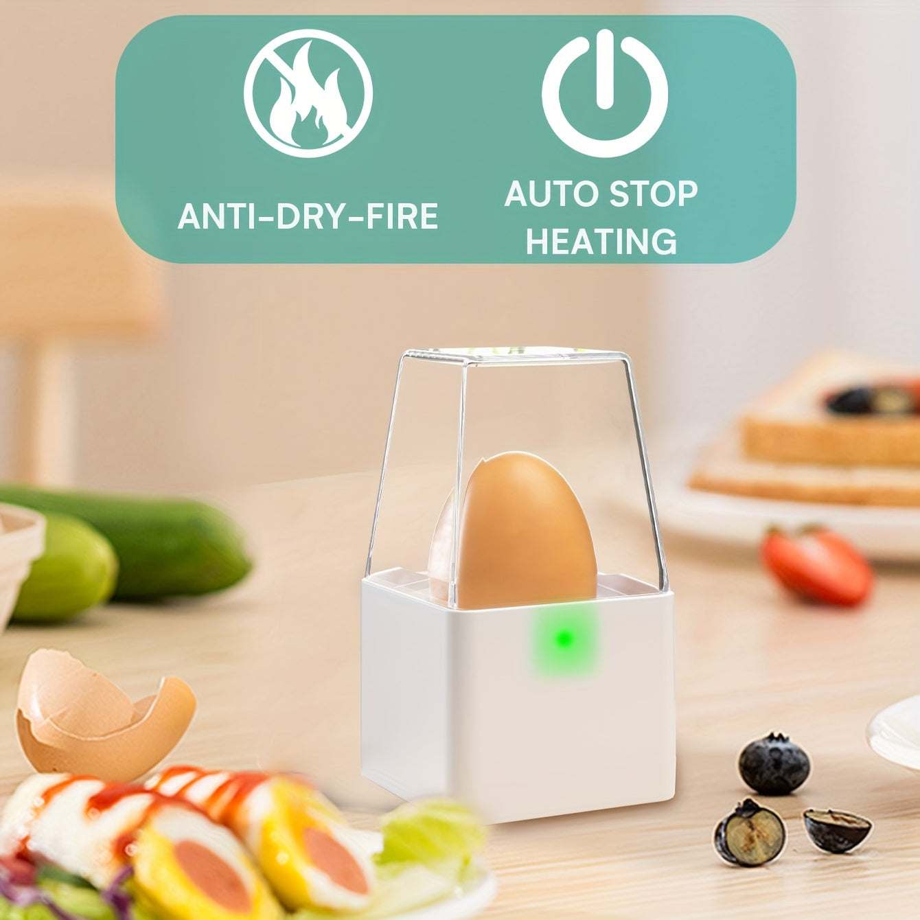 Rapid Egg Cooker, Electric Egg Cooker