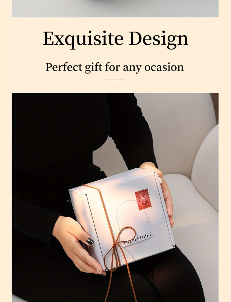 Luxurious Flower-Shaped Gardenia Candle