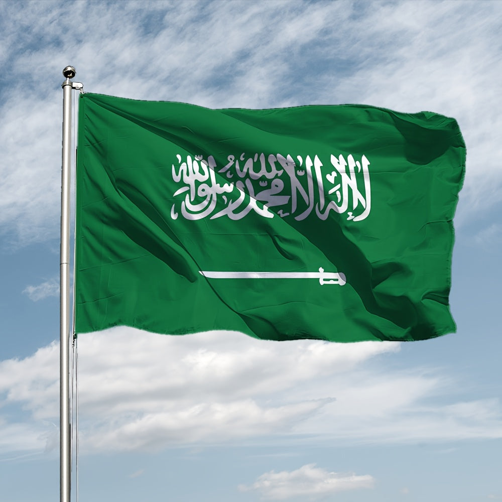 91.44x152.4cm Saudi Arabia National Flag