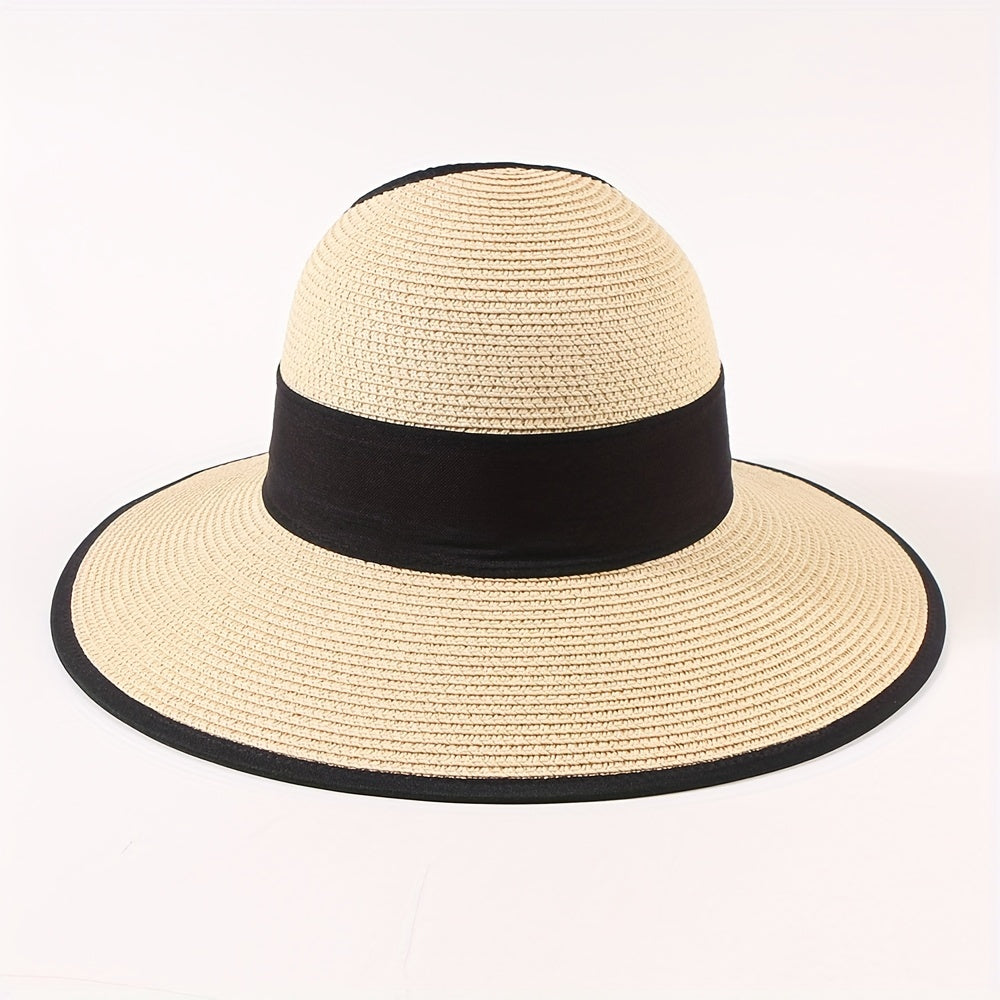 Women's Summer Outdoor Sun Visors With Ponytail Hole