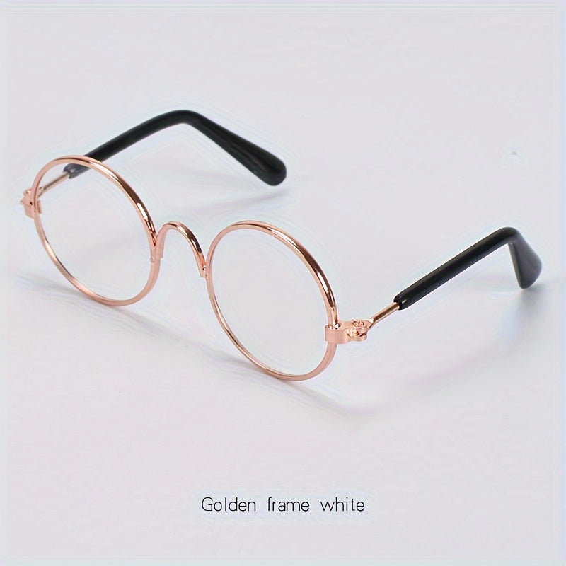 Whimsical Pet Fashion Glasses for Cats & Dogs