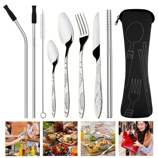 Set Tacâmuri Portabil 11 piese