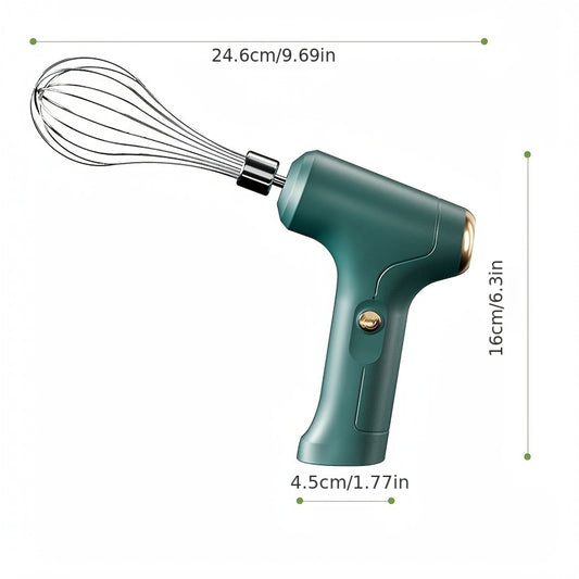1pc Stainless Steel Automatic Whisk, USB Rechargeable Electric Egg Beater