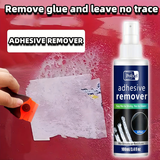 Spray Îndepărtare Adeziv 100ml cu Spatulă și Prosop