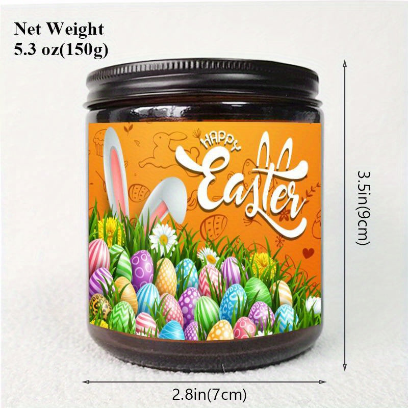 1pc Lavender Scented Easter Candle in Glass Jar