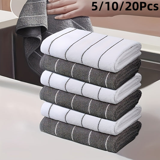 Set 5 Prosoape de Curățare HYER KITCHEN din Microfibră