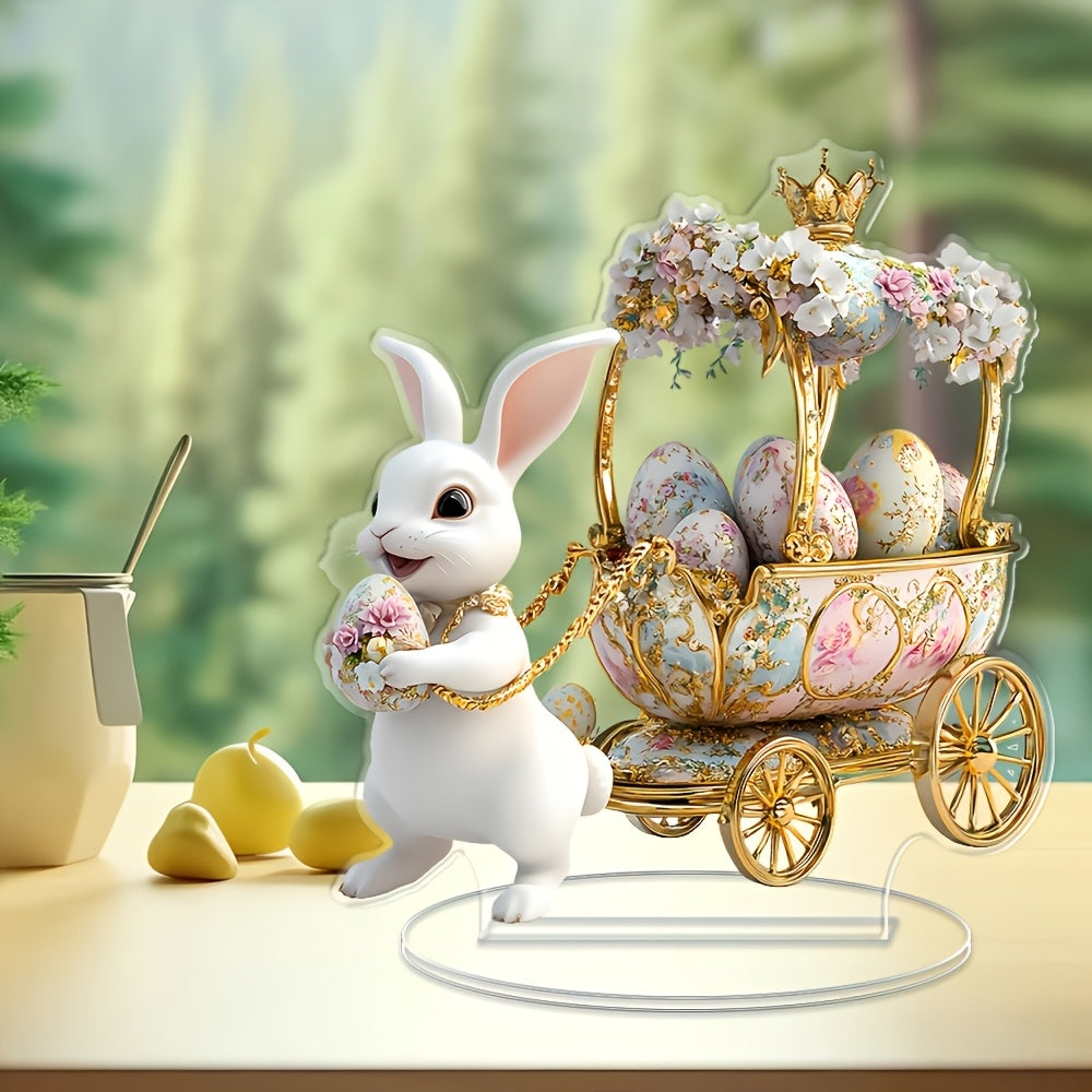[2D Flat] Easter, Suitable for Home, Cafe And Office Desktop Decoration, Perfect As a Holiday Gift Or Birthday Gift.