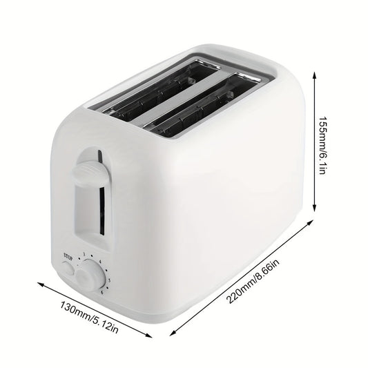 2-Slice Stainless Steel Toaster with Auto Shut Off