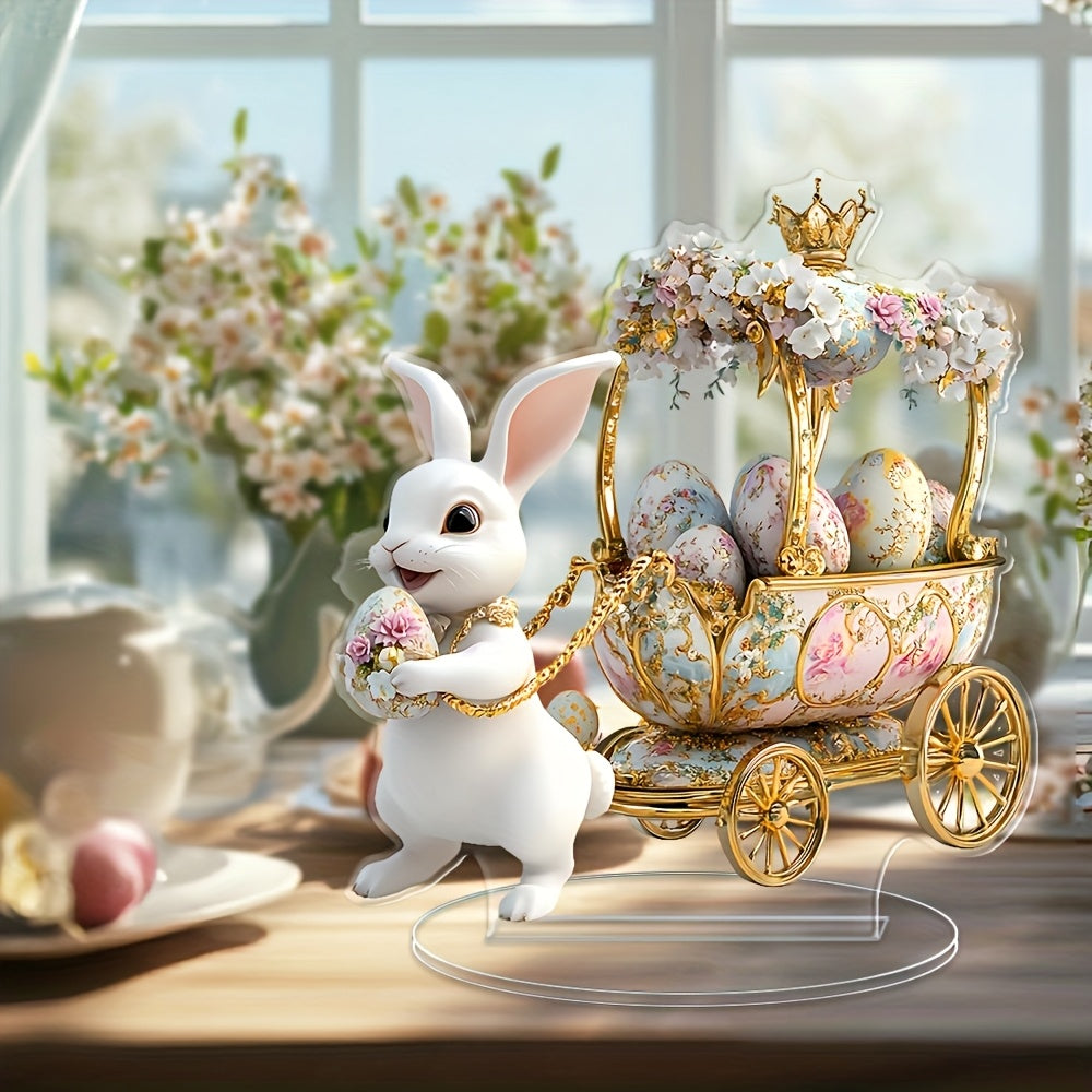 [2D Flat] Easter, Suitable for Home, Cafe And Office Desktop Decoration, Perfect As a Holiday Gift Or Birthday Gift.