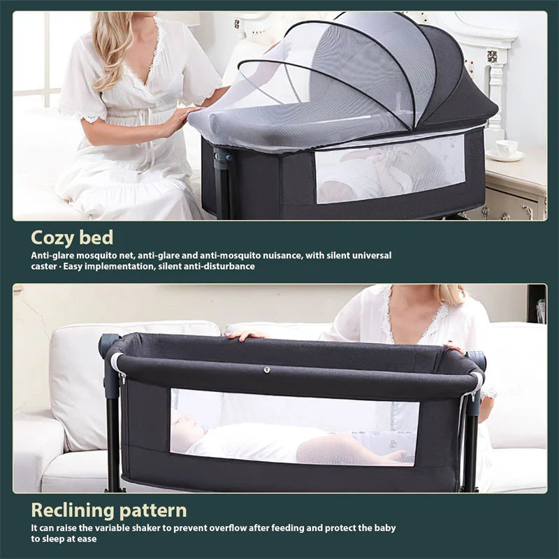 Baby Cradle folding King Bed