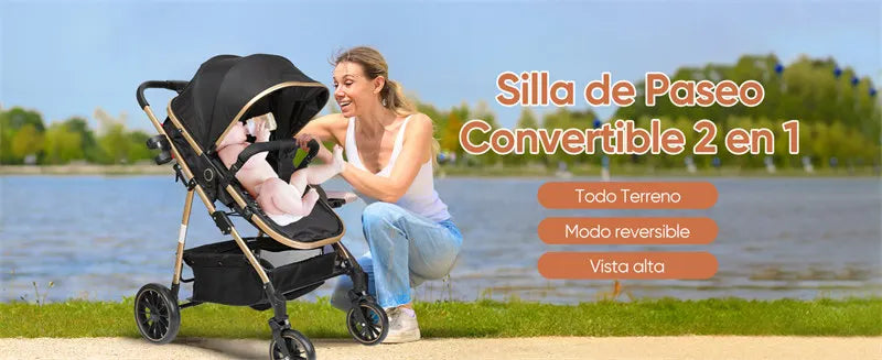 3 in 1 luxury stroller for baby