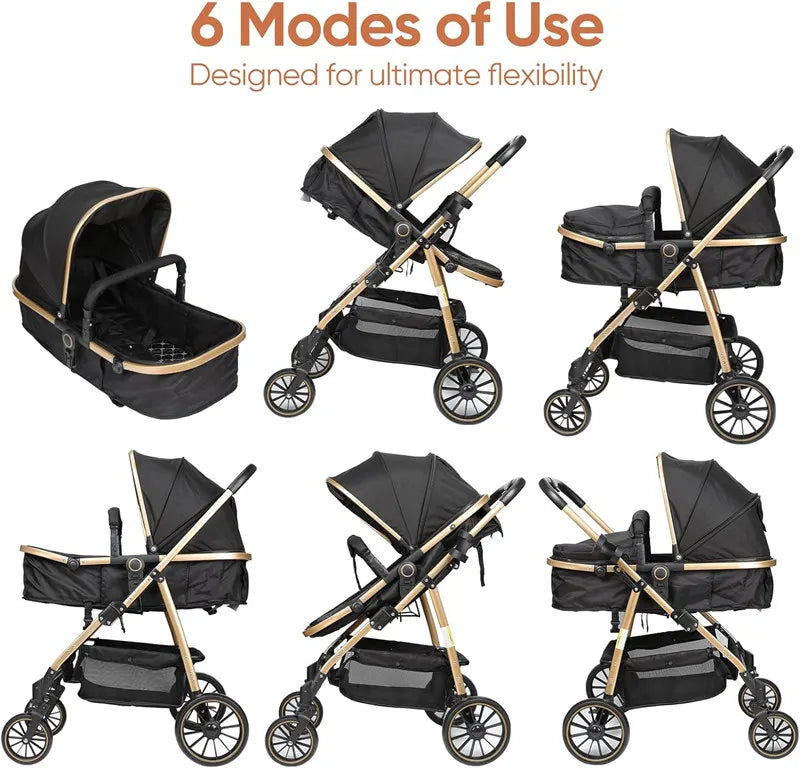 3 in 1 luxury stroller for baby