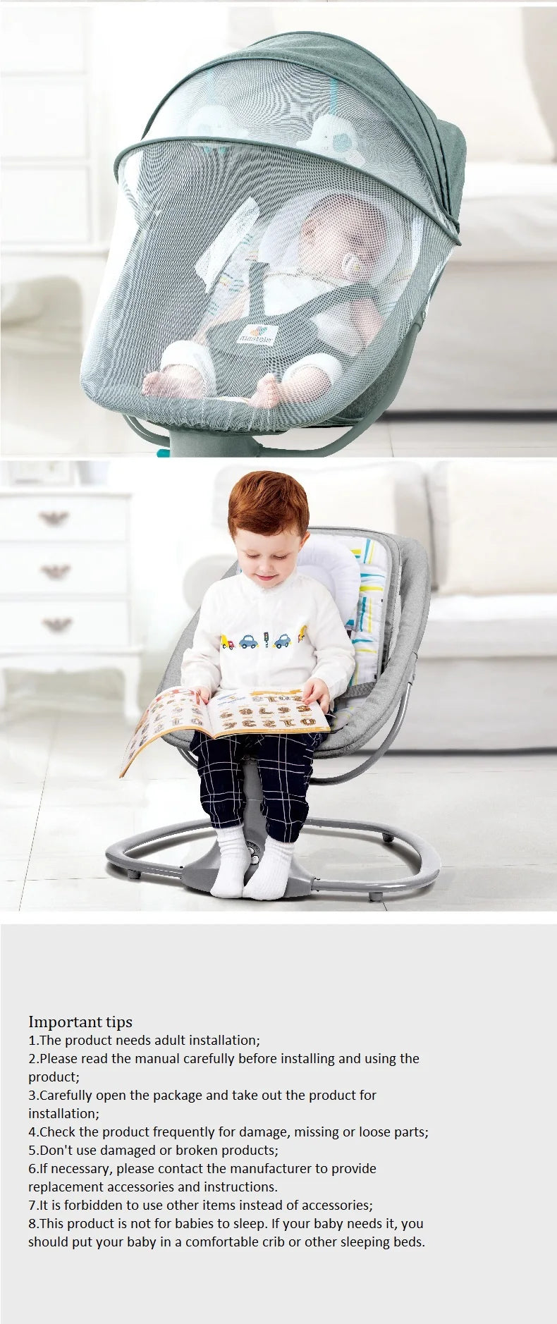 Electric Rocking Chair for Babies