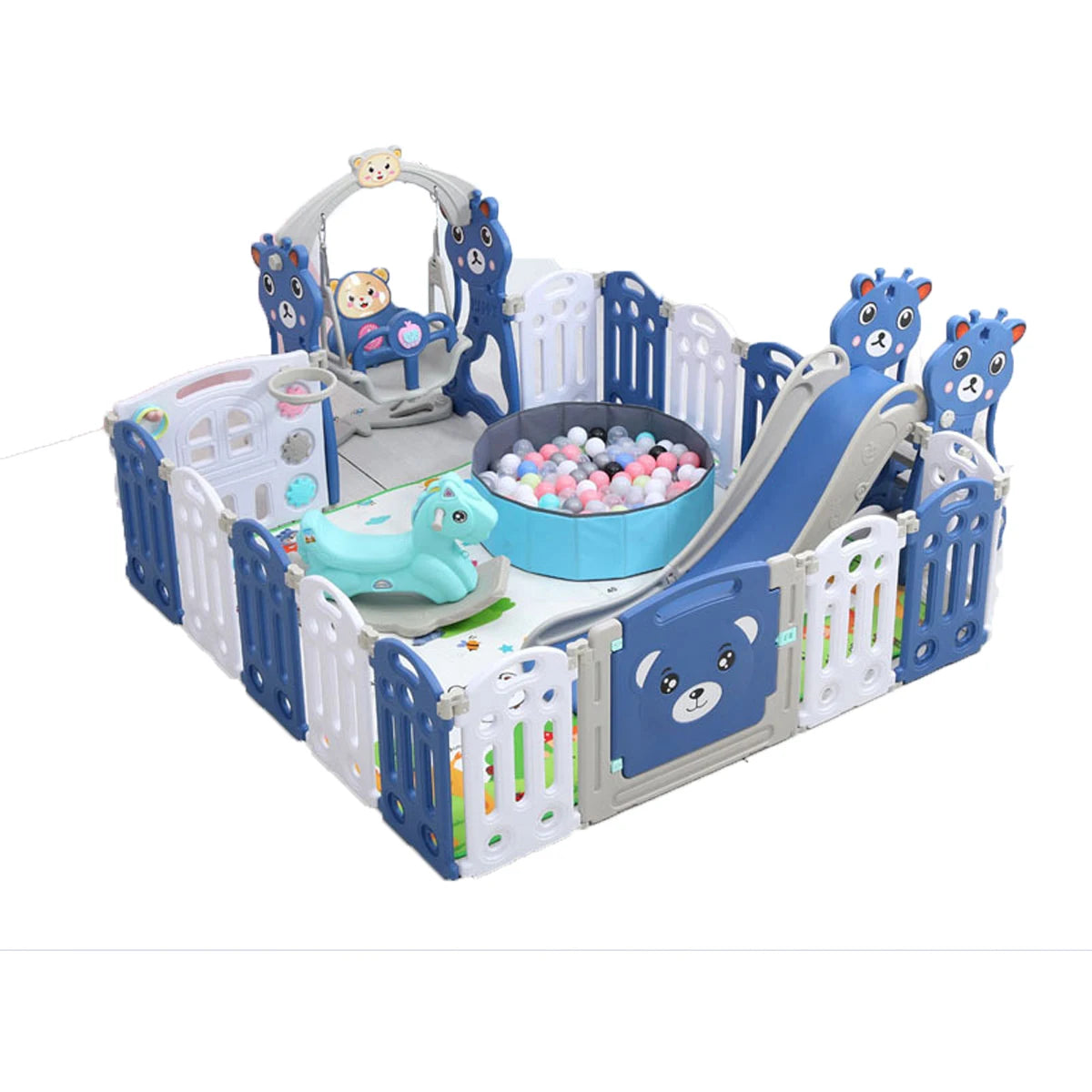 Plastic baby playground Foldable