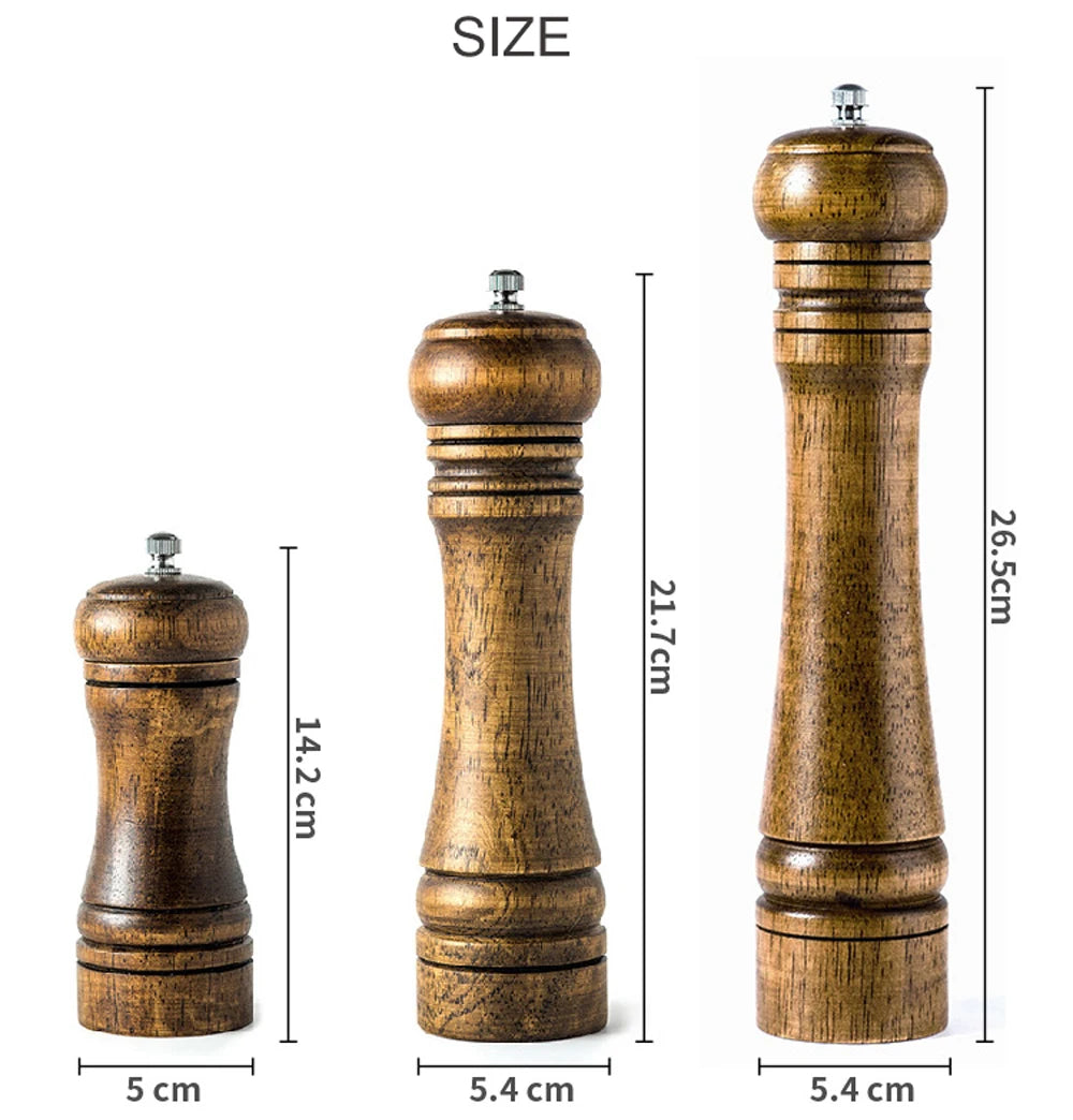 5" 8" 10"  Salt and Pepper Grinder