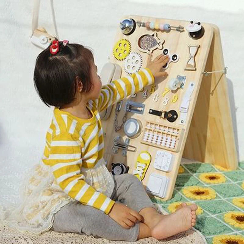 Kid Activity Busy Board Early Education Learning Skill