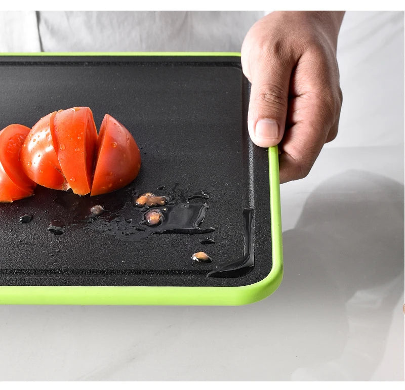 Double-side Cutting Board With Defrosting Function