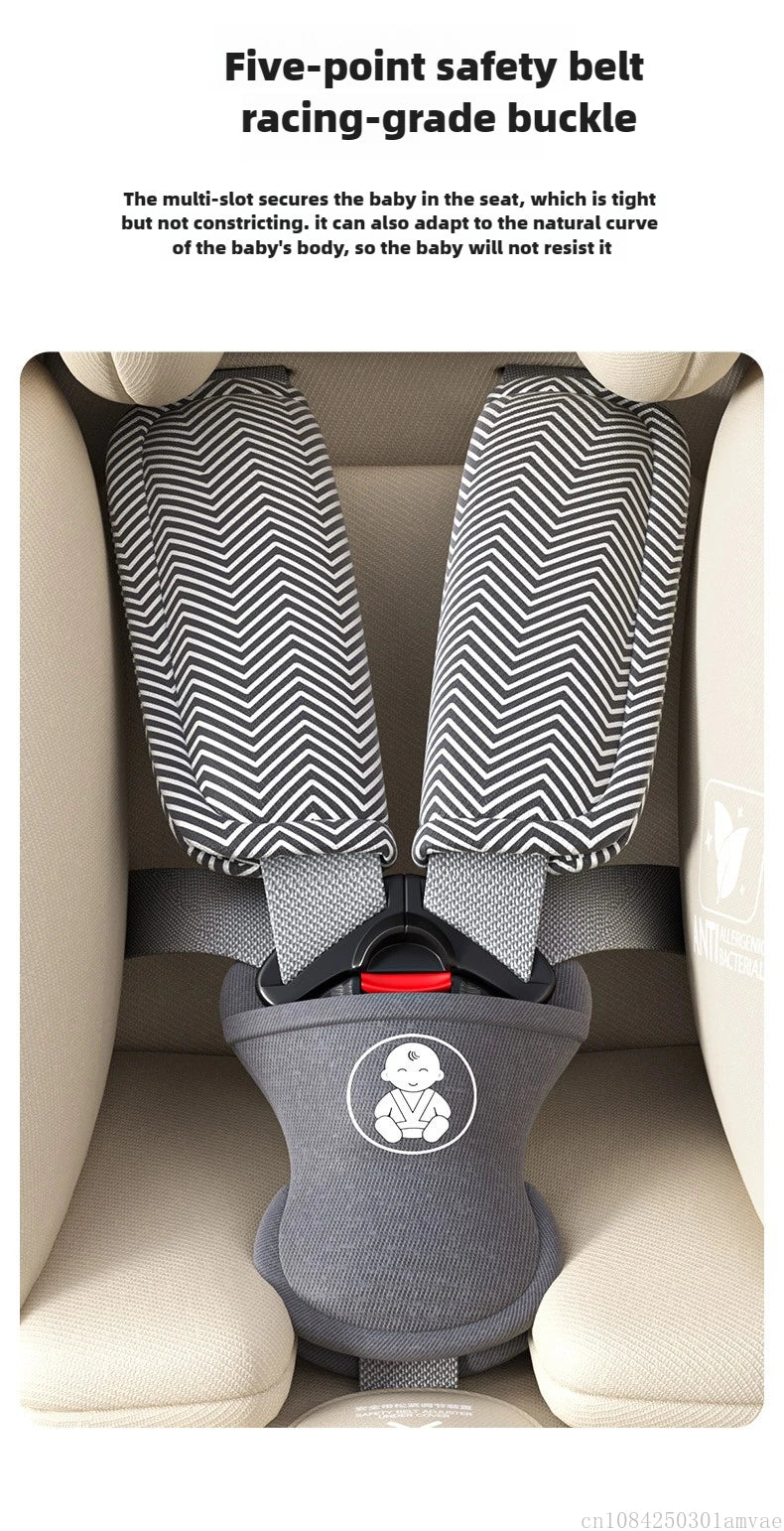 360° Rotating Child Car Safety Seat 0-12 Years Old