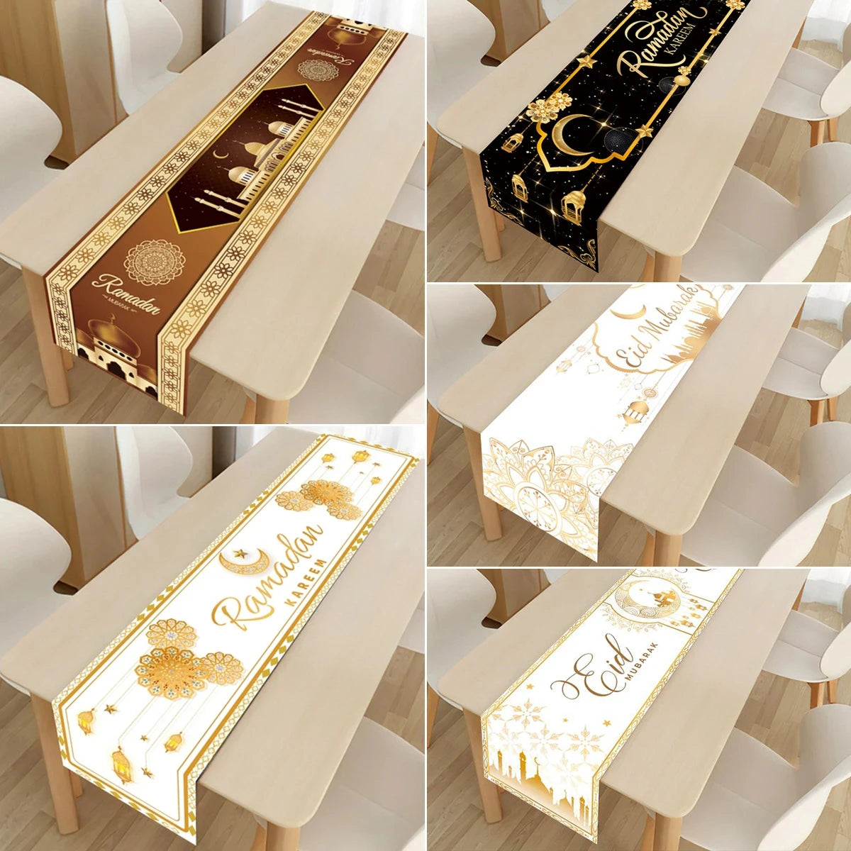 Ramadan Decoration 2025 Table Runner