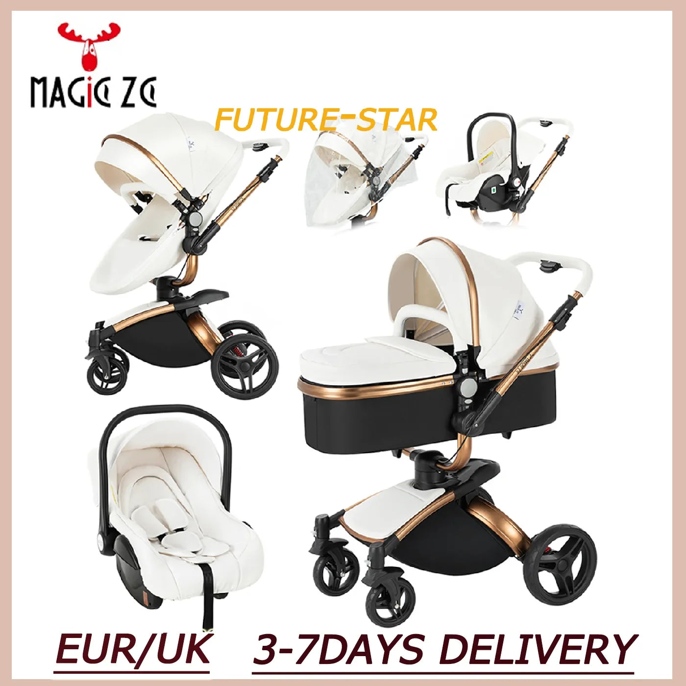 Baby Trolley Tricycle Folding