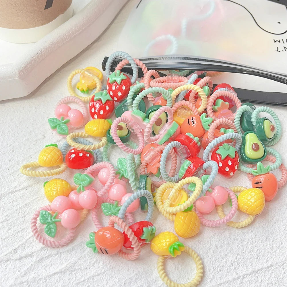 10Pcs Cartoon Hairbands Set for Girl