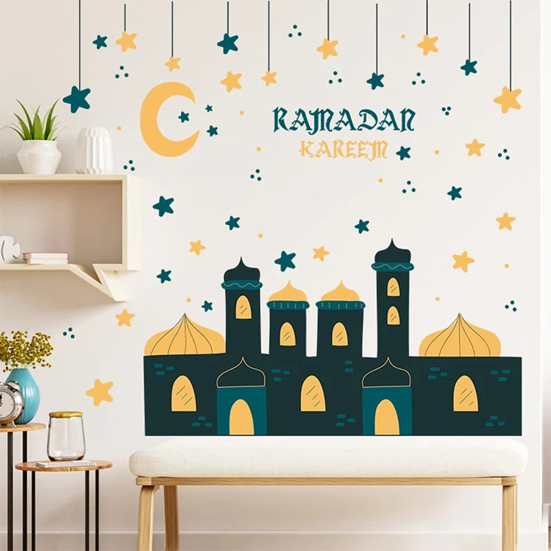 Window Stickers Ramadan Decoration