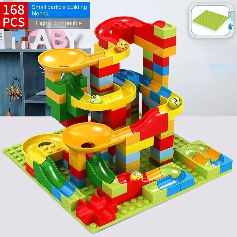 Maze Ball Track Building Blocks Baby Brain