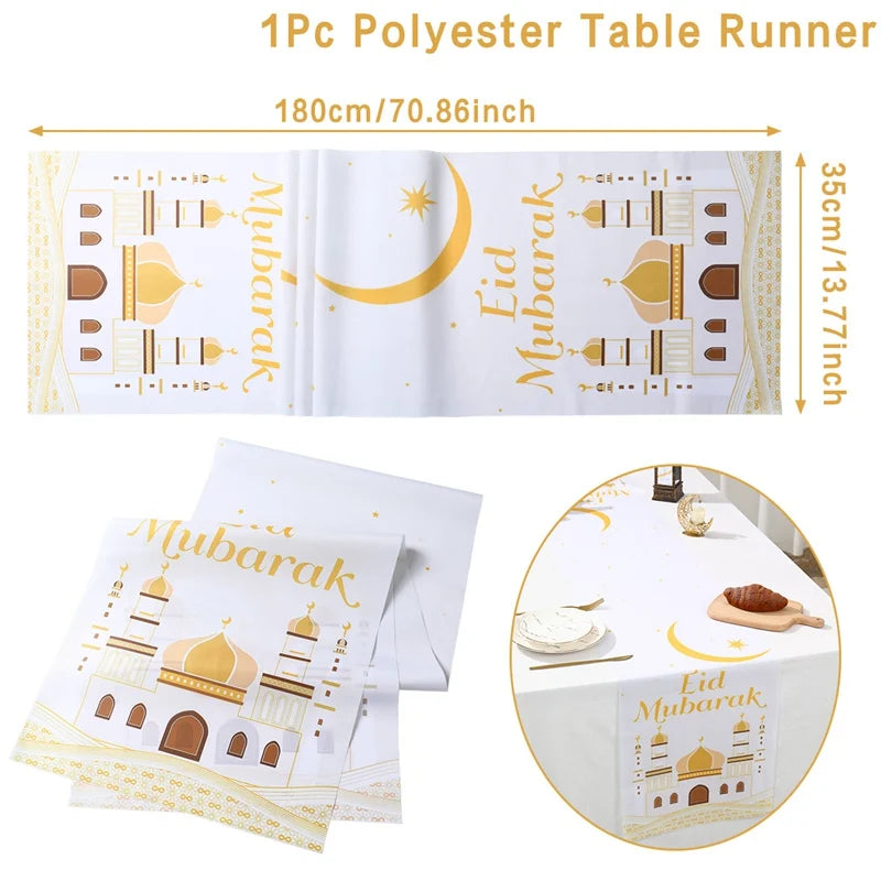 Ramadan Decoration 2025 Table Runner