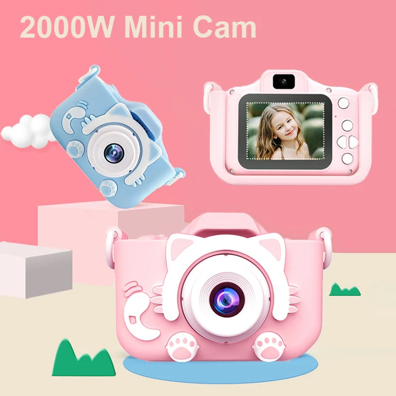 1080P Photographic Camera 32G Kids Digital Video Cam