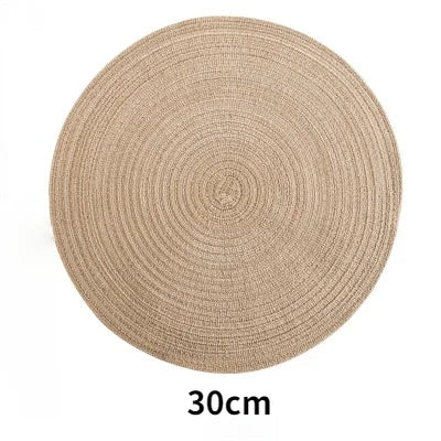 6pcs Round Table Mat