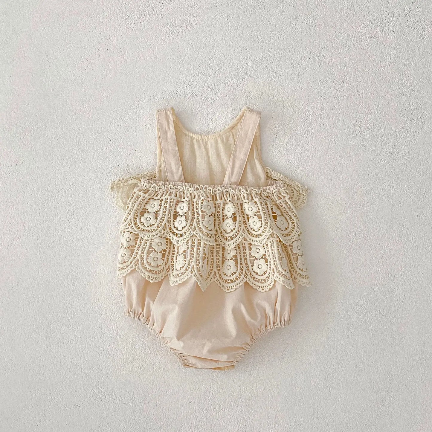 Summer Cotton Bodysuits for Baby Girls.