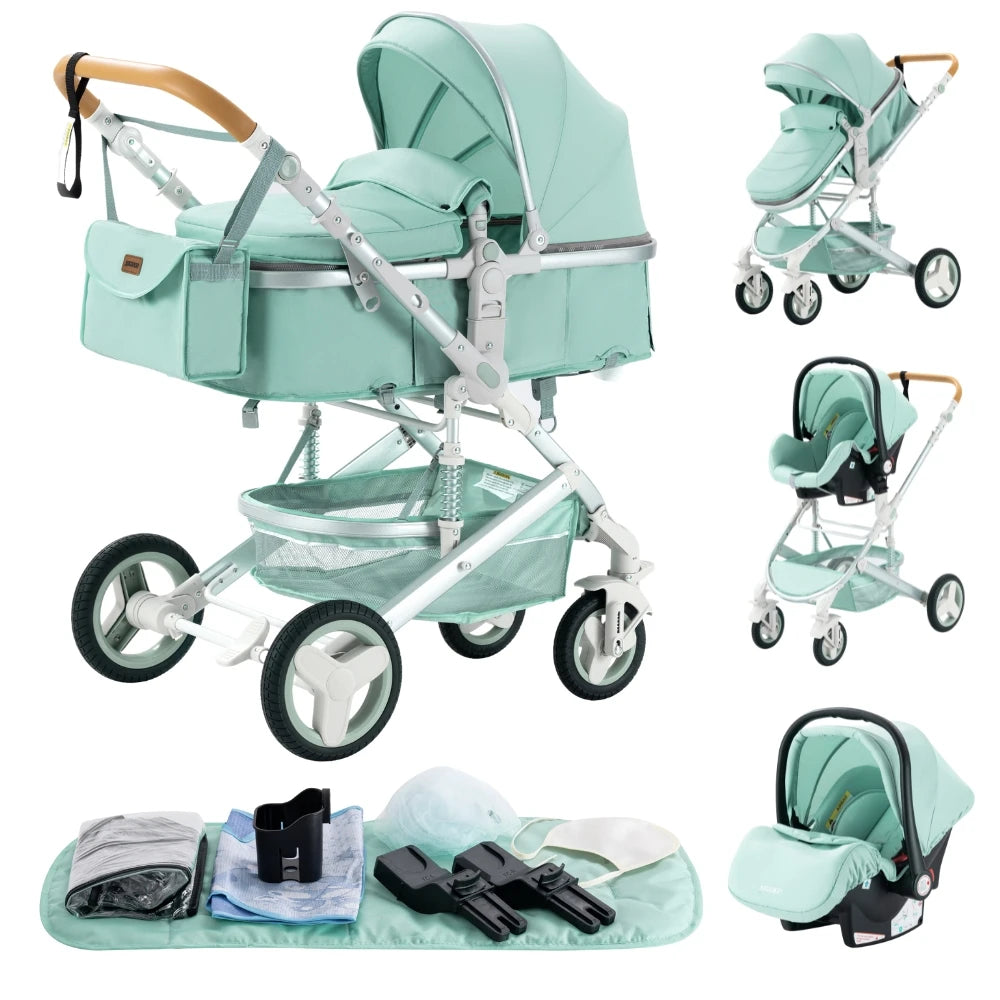 Newest Baby Stroller 3 in 1