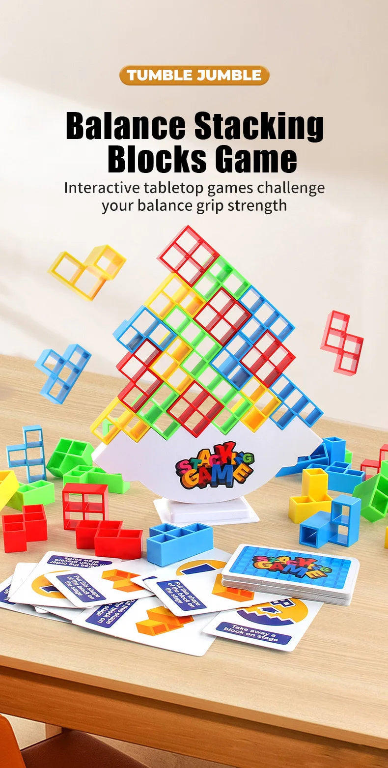 Balance Stacking Board Games Buliding Blocks