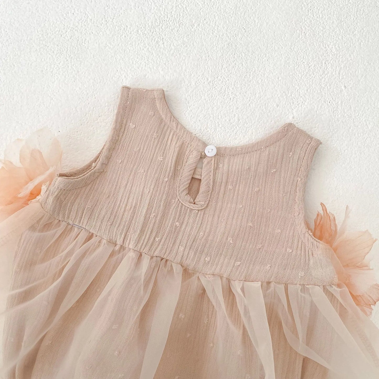 HoneyCherry Summer Clothing for Baby Girls Aged 0-2 Years Old.