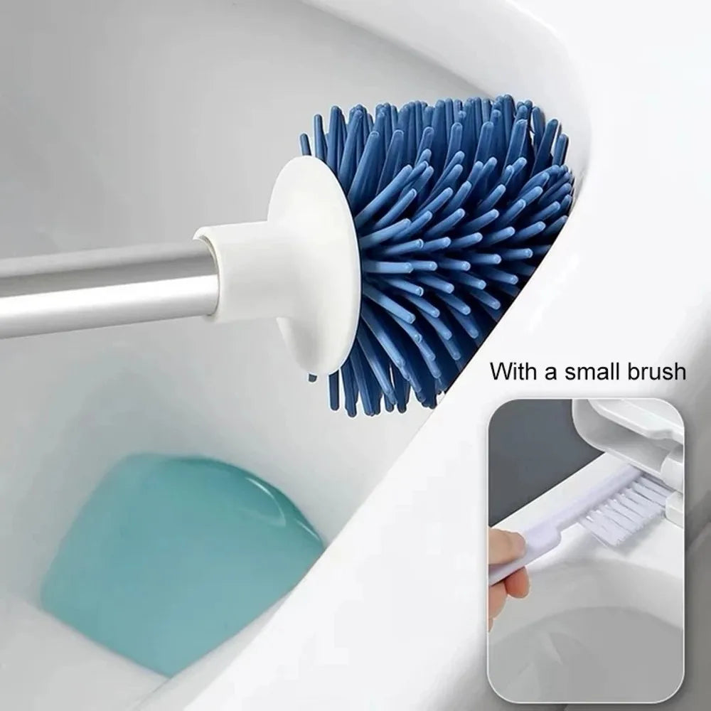 Toilet Brush With Toilet Brush Holder Wall-mounted