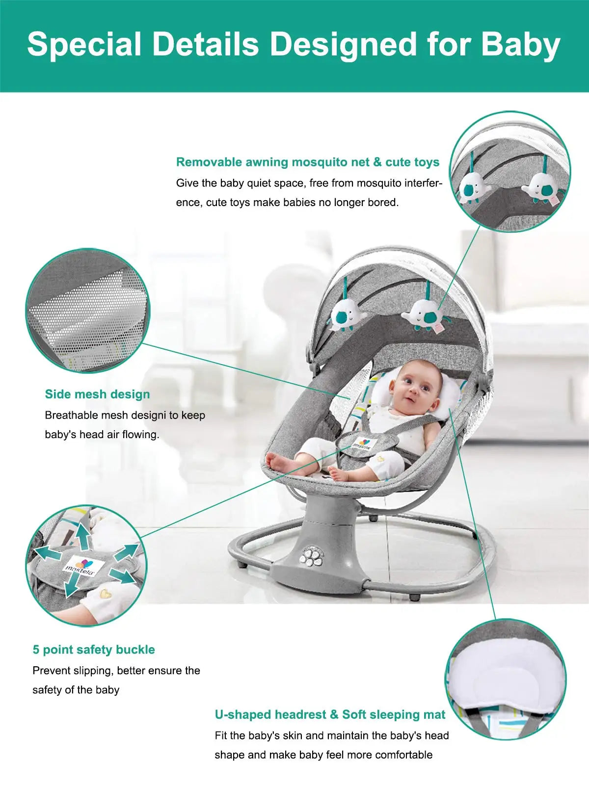 Electric Rocking Chair for Babies