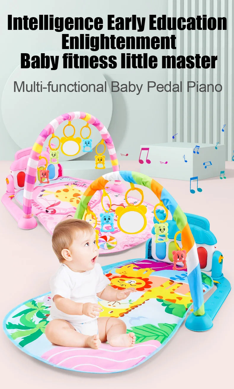 Baby Fitness Stand Music Play Gym Activity