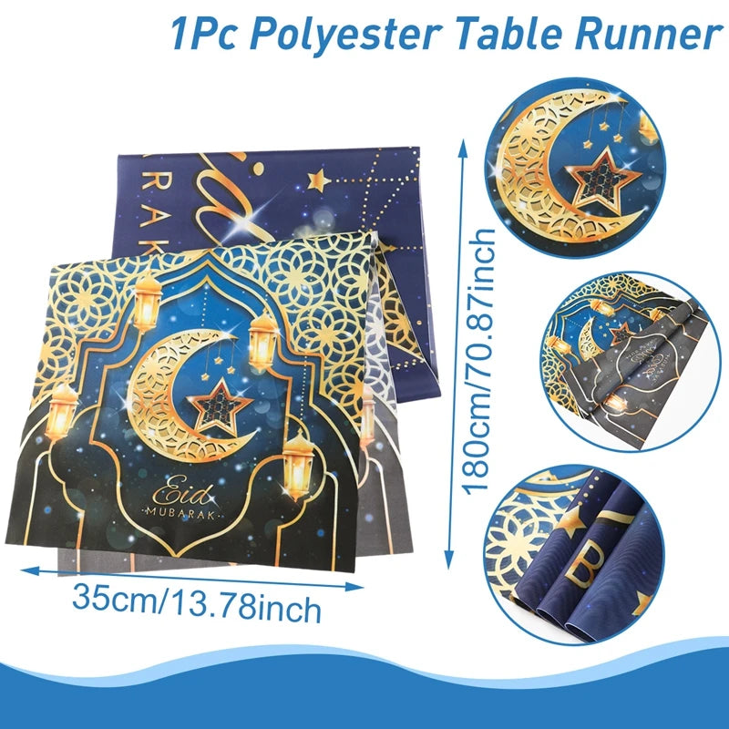 Ramadan Decoration 2025 Table Runner