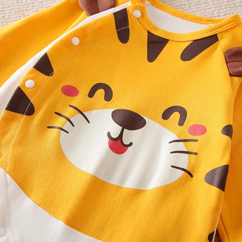 Spring and Autumn Boys and Girls Baby Bodysuit