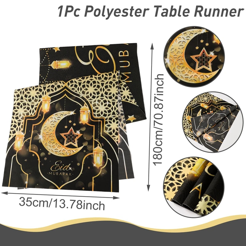 Ramadan Decoration 2025 Table Runner