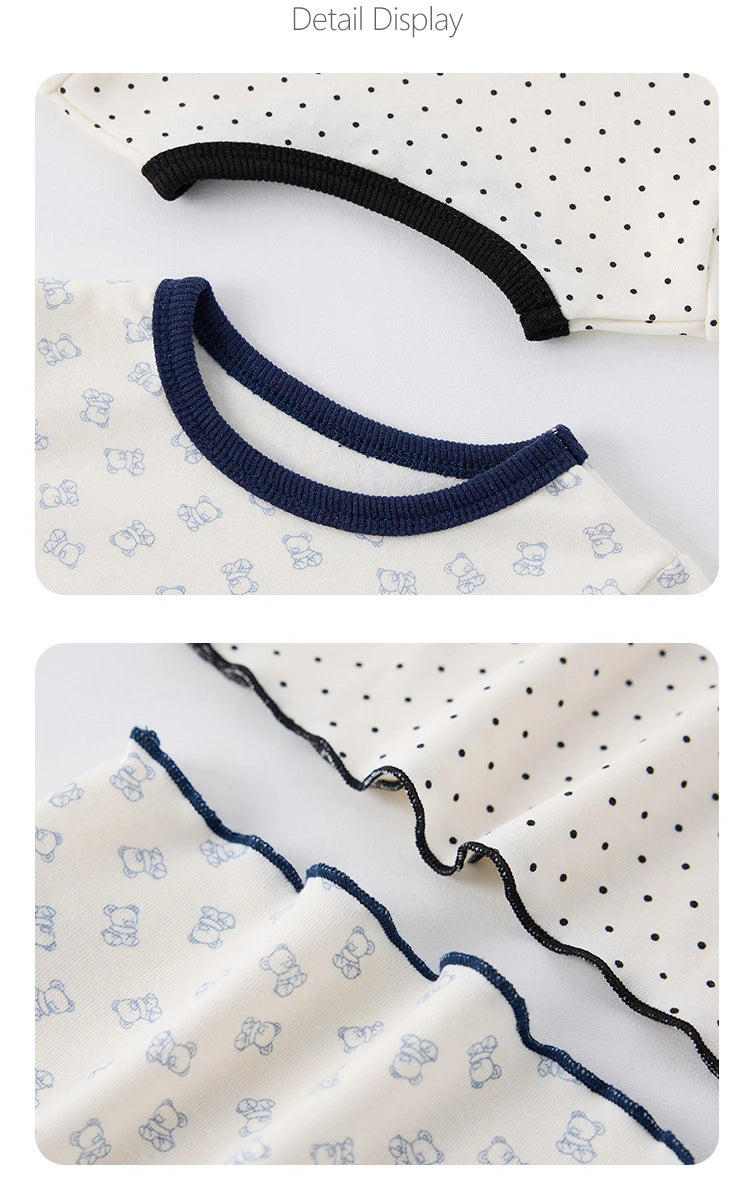 New-style Two-piece Sets of Cotton Undershirts and Leggings for Baby