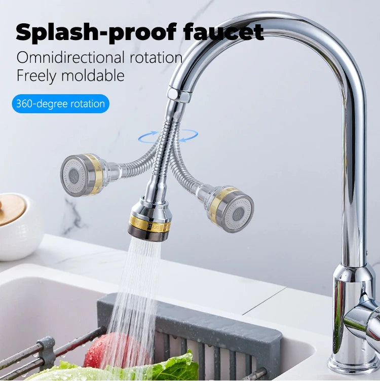 Copper Universal Kitchen Faucet 360 degree Rotation