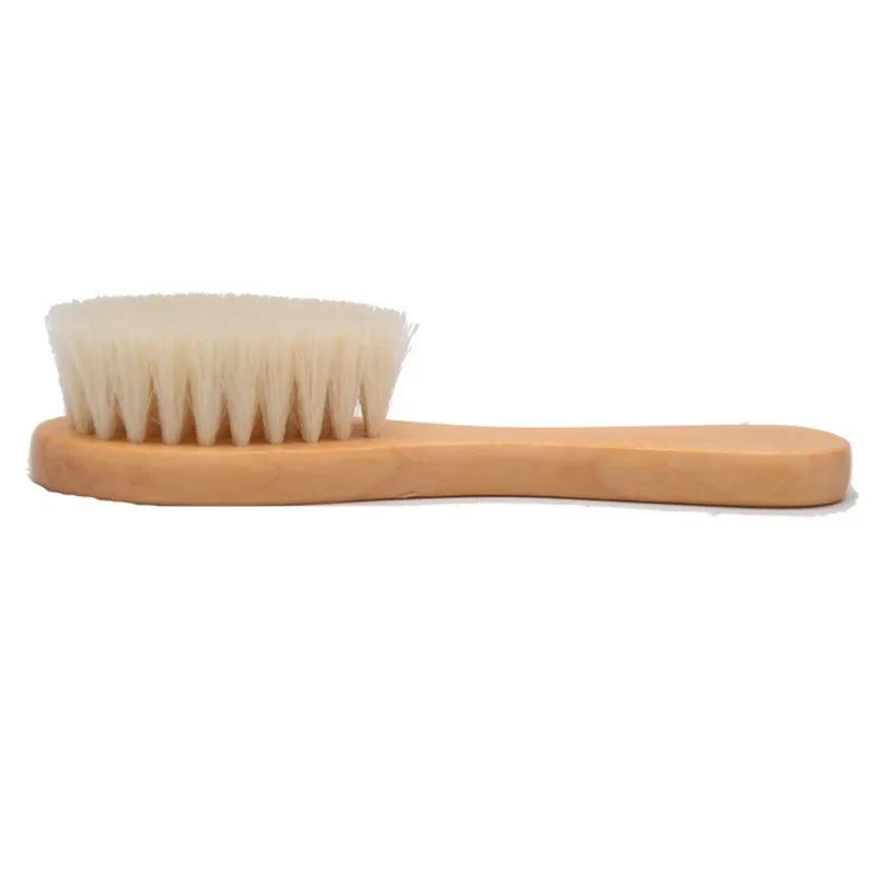 Baby Wooden Brush Comb  Head Massager