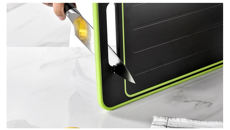 Double-side Cutting Board With Defrosting Function