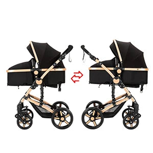 Baby Carriage 3 IN 1 Portable Travel Pram